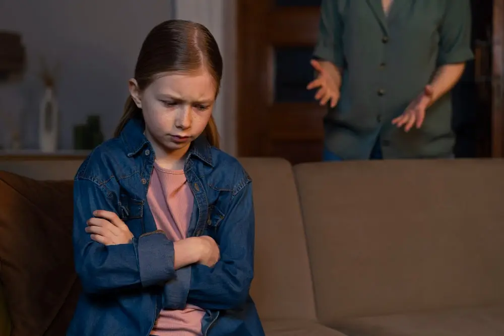 A toxic mother blames her daughter
