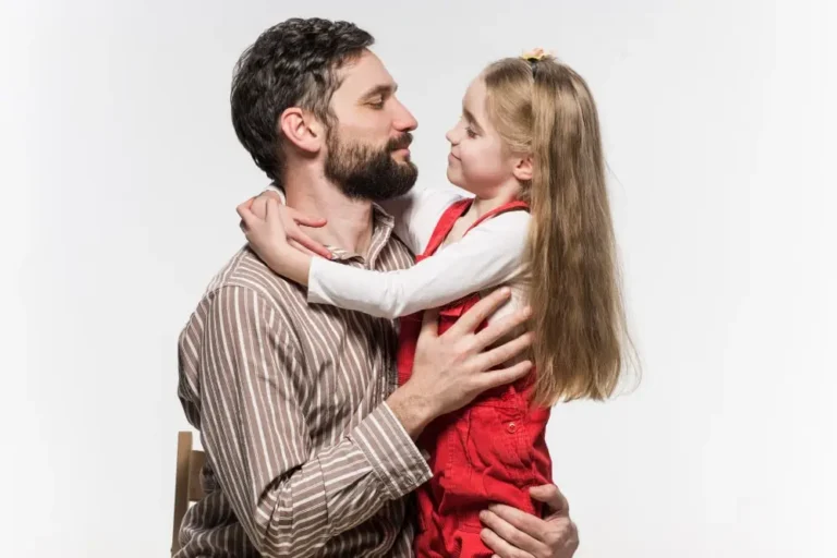a father uses inductive discipline with his daughter